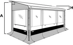Thule Seitenwand Set Safari Residence G3 5200 / 5003 11 Thule Seitenwand Set Safari Residence G3 5200 / 5003 -Campingbedarf Verkauf 110571 607174