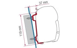 Fiamma Markisenadapter Ford Transit Wandmontage