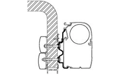 Thule Hymer Markisen-Adapter 2016 2,6m 10 Thule Hymer Markisen-Adapter 2016 2,6m -Campingbedarf Verkauf 270037 2681966