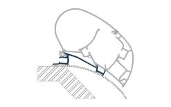 Dometic PR-Adapt Adapter Für Dachmarkisen PR 2000 Und PR 2500 4,0m -Campingbedarf Verkauf 457038 3315950