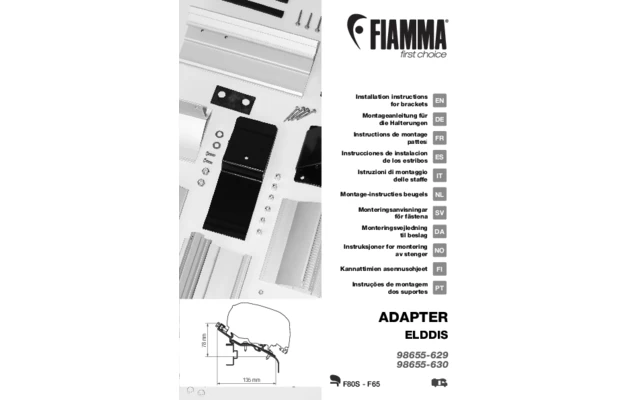 Fiamma Adapter Elddis Markisenadapter Für Fiamma F80/F65 370 3 Fiamma Adapter Elddis Markisenadapter Für Fiamma F80/F65 370