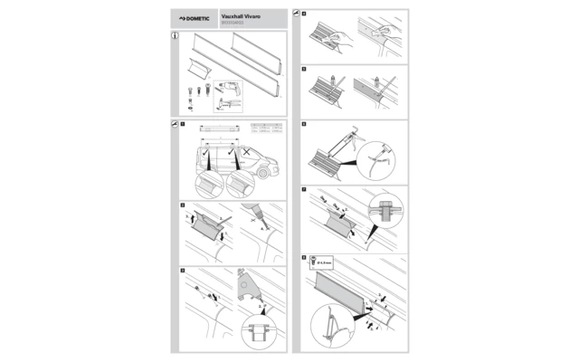 Dometic PW Wandmarkisenadapter 3 Dometic PW Wandmarkisenadapter