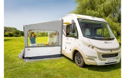 Fiamma Side W Pro Shade Seitenwand Mit Großem Fenster Für Fiamma F45 / F65 / F80s Right -Campingbedarf Verkauf 656031 4547382