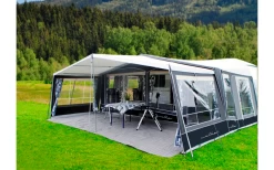 Walker Vorzelt Atrium-300 Anthrazit Glasfiber MAX 825 Umlaufmaß 810-840 Cm -Campingbedarf Verkauf 667146 4567467