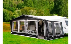 Walker Vorzelt Atrium-300 Anthrazit Glasfiber MAX 825 Umlaufmaß 810-840 Cm -Campingbedarf Verkauf 667158 4567503