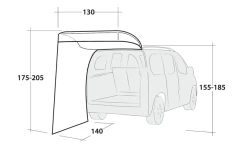 Outwell Seitenwand Upcrest -Campingbedarf Verkauf 670527 4588809