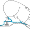 Dometic Adapter Für Dachmarkisen PR 2000 Und PR 2500 Fiat Ducato Jumper Peugeot -Campingbedarf Verkauf 674601 4597164