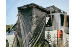 Vickywood Duschzelt Mit Regenhaube 100 Cm Schwarz -Campingbedarf Verkauf 696233 4715327