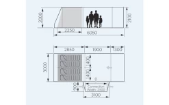 Dometic Rarotonga DA FTT 401 AIR LH Aufblasbares Driveaway Vorzelt 3 M Modell Links -Campingbedarf Verkauf 707762 4801544
