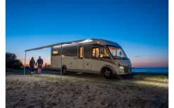 Fiamma F80L 450 Markise Gehäusefarbe Titanium Tuchfarbe Royal Blue 450 Cm -Campingbedarf Verkauf 804077 5265632