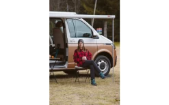 Fiamma F45s 260 Markise Für Rechtslenker VW T5/T6 Multivan/Transporter Tuchfarbe Royal Grey 260 Cm Gehäusefarbe Titanium -Campingbedarf Verkauf 814958 5295257