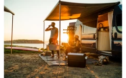 Fiamma F80s Ducato 320 Markise Gehäusefarbe Deep Black Tuchfarbe Royal Grey 320 Cm -Campingbedarf Verkauf 822725 5315027