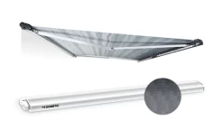 Dometic PerfectRoof PR 2000 Markise Tuchfarbe Horizon Grey Gehäusefarbe Weiß 2,6 M -Campingbedarf Verkauf 823505 5319038